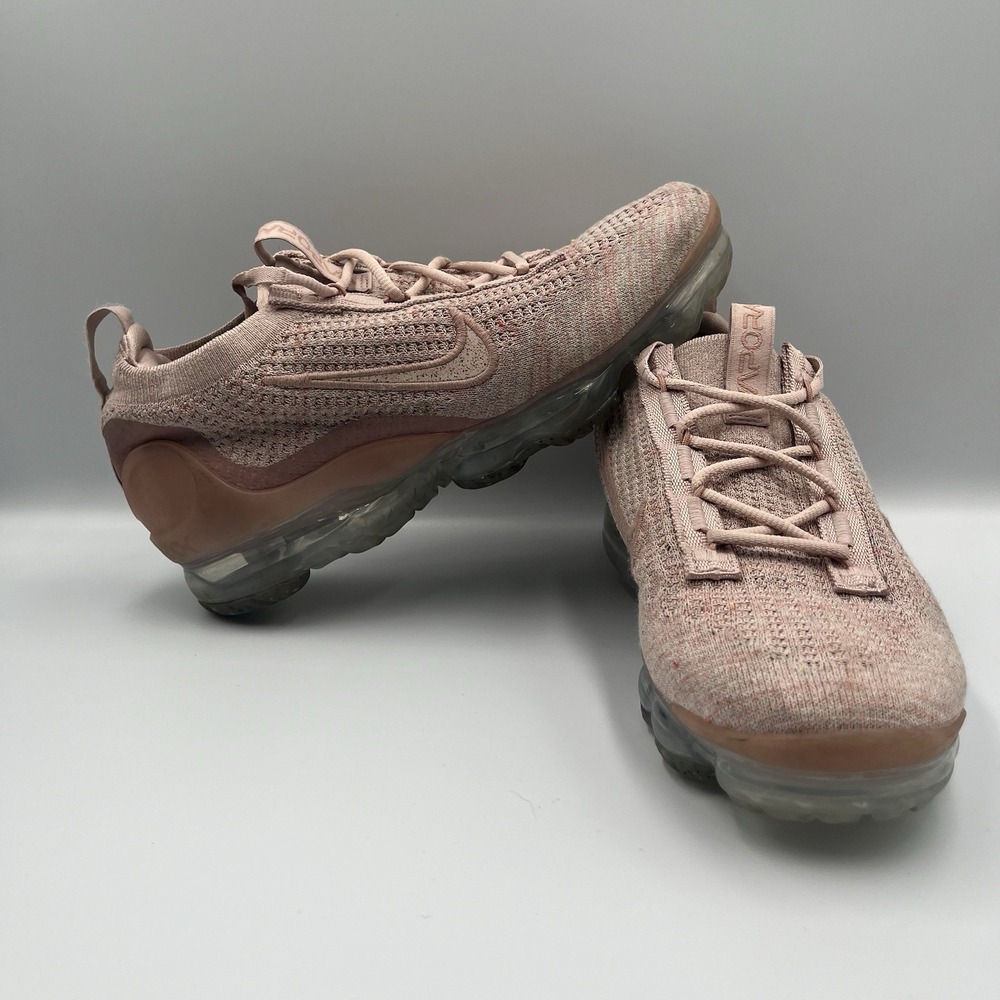Nike Air Vapormax Flyknit Pink Rose Sneakers Running Shoe Womens Size 8 Gym